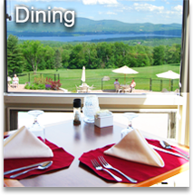 A view from the Hilltop Restaurant at Steele Hill